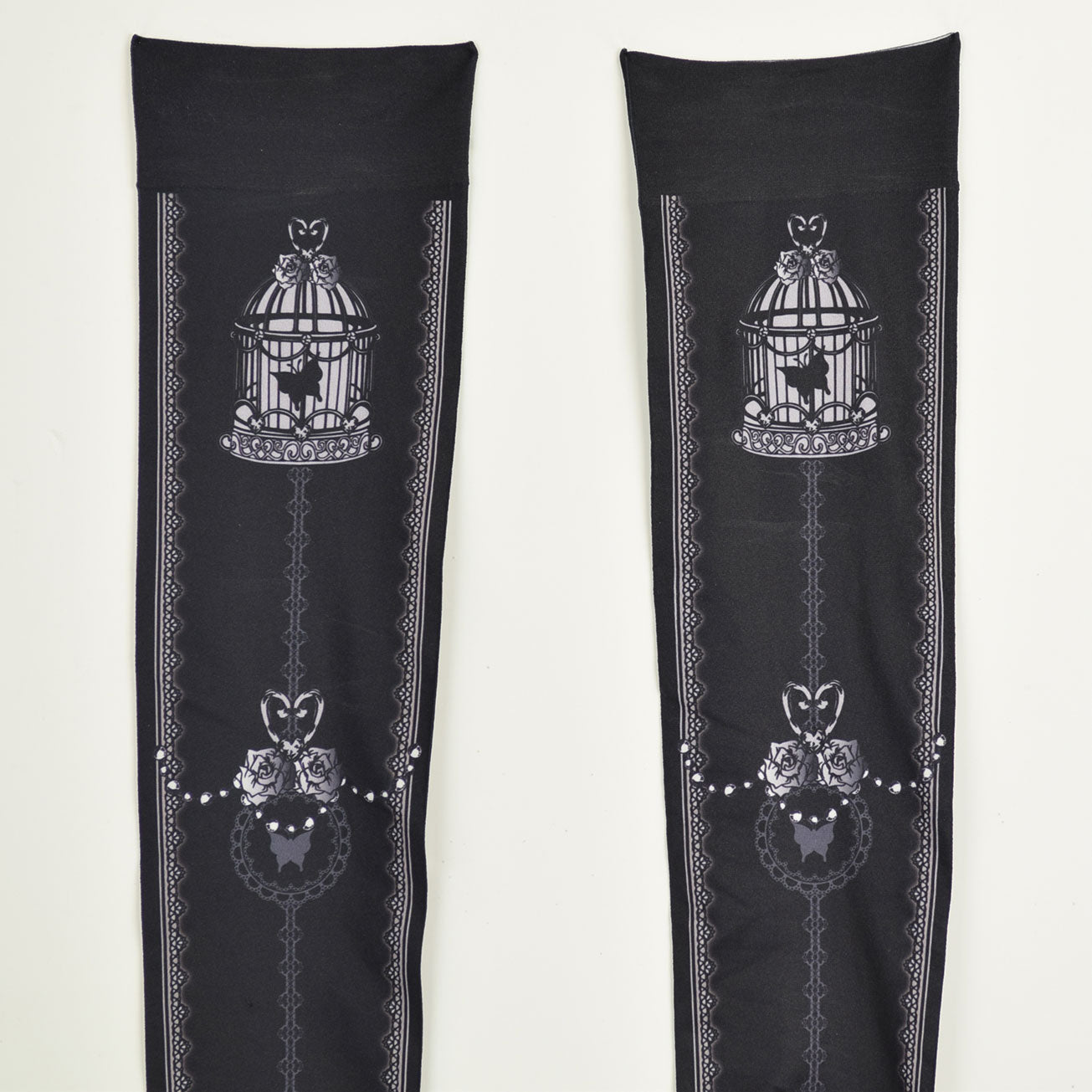 Gothic Birdcage Overknees