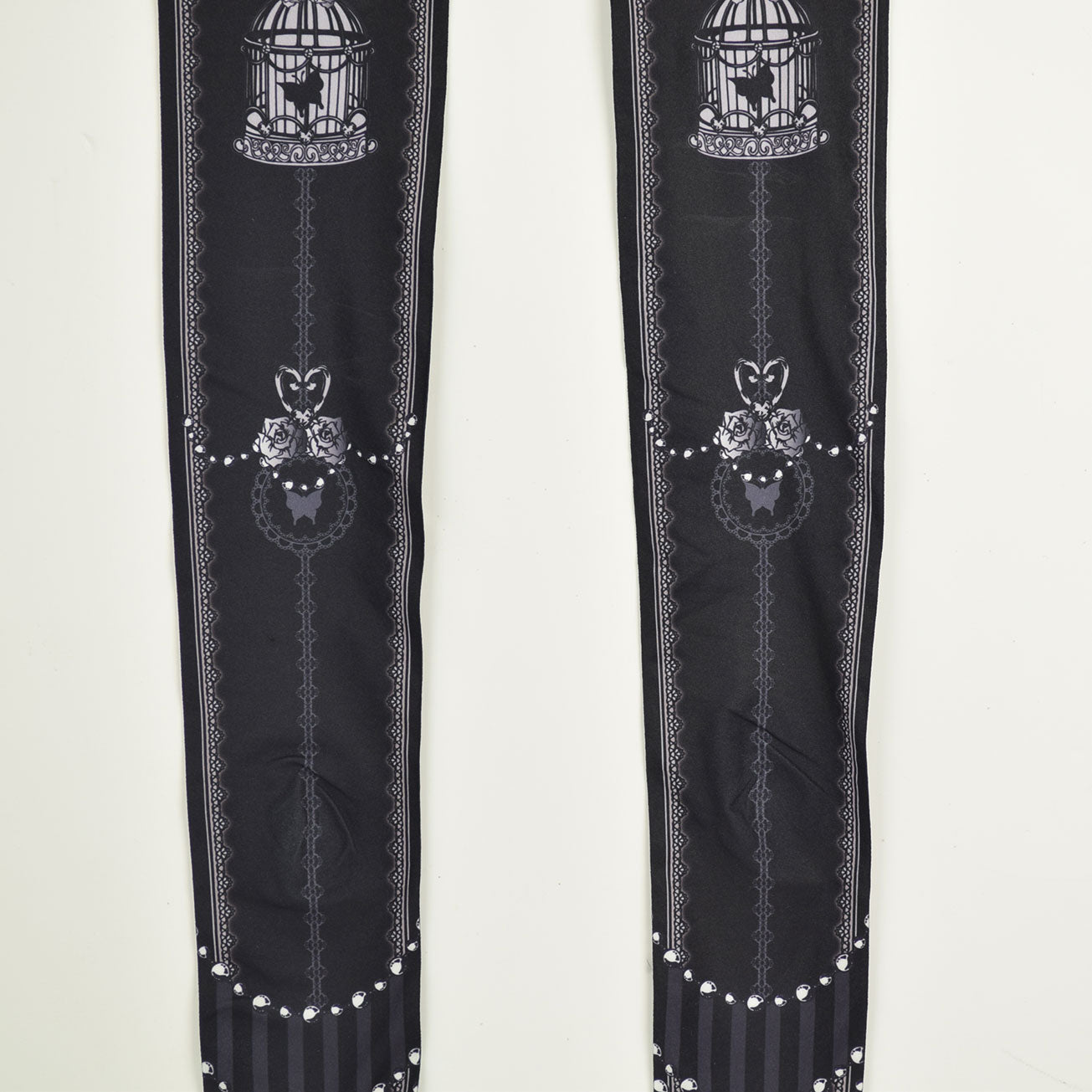 Gothic Birdcage Overknees