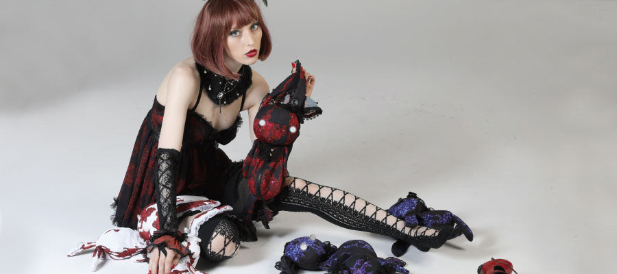 血腥的玫瑰兔袋 / bk-bl