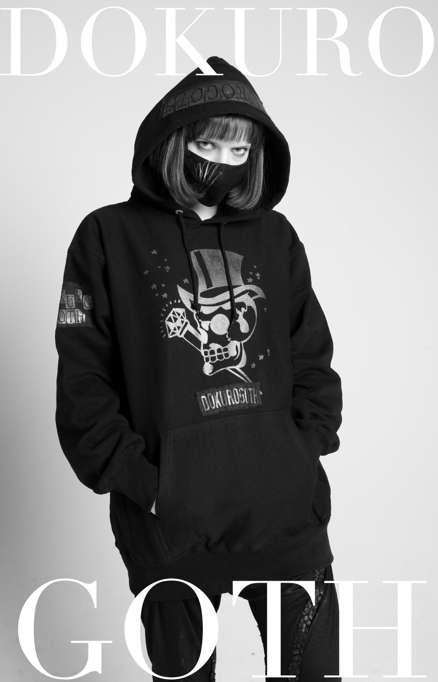 DOKUROGOTH ZIPPER HOODIE No.003 (3サイズ)