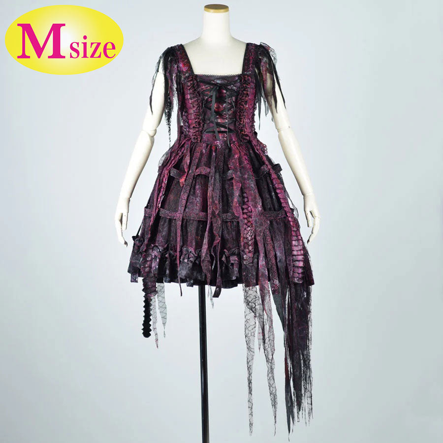 Dragon Scale Bird Cage Devil Dress (2sizes)