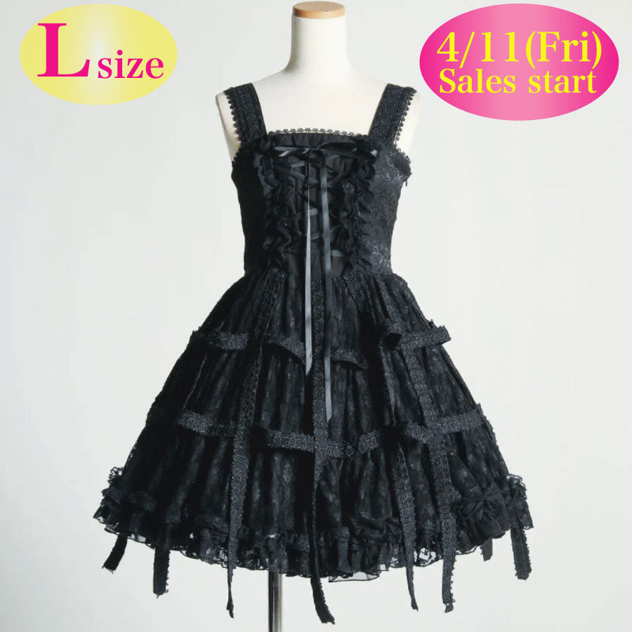 玫瑰鸟笼连衣裙(2种)