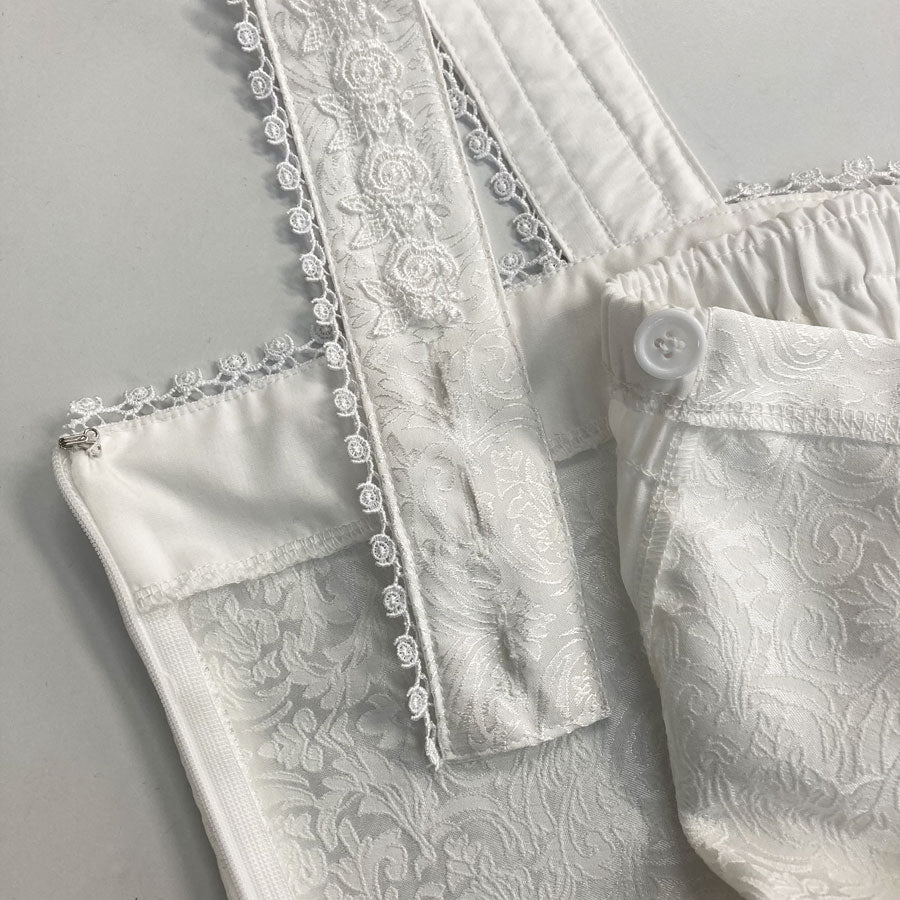 White Rose Bird Cage Dress【XL Size】