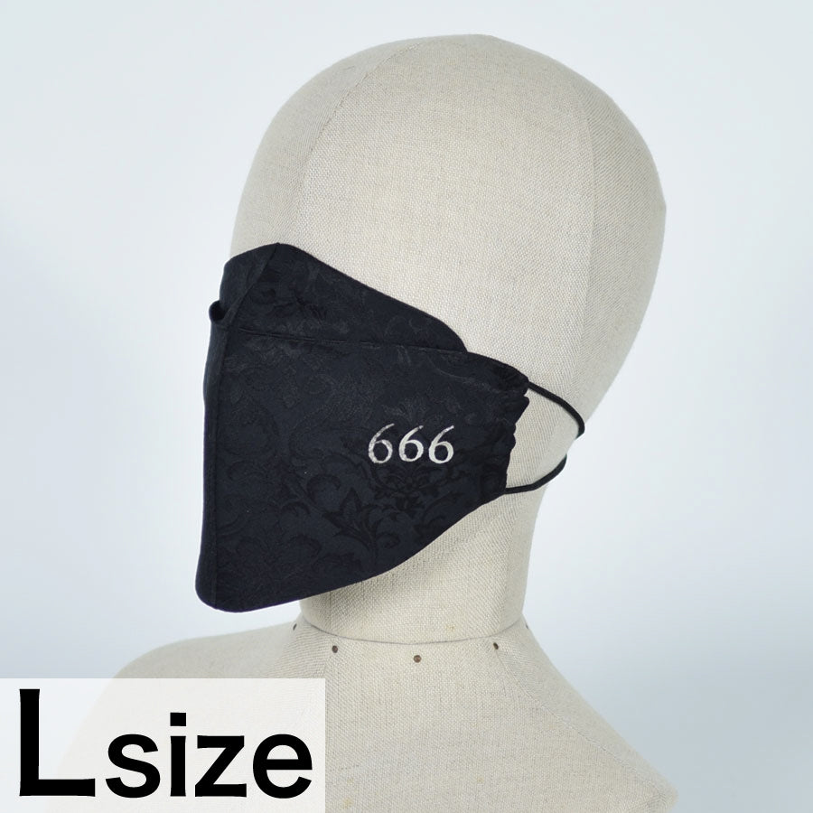 666 GOTHIC MOUTH SHIELD / L