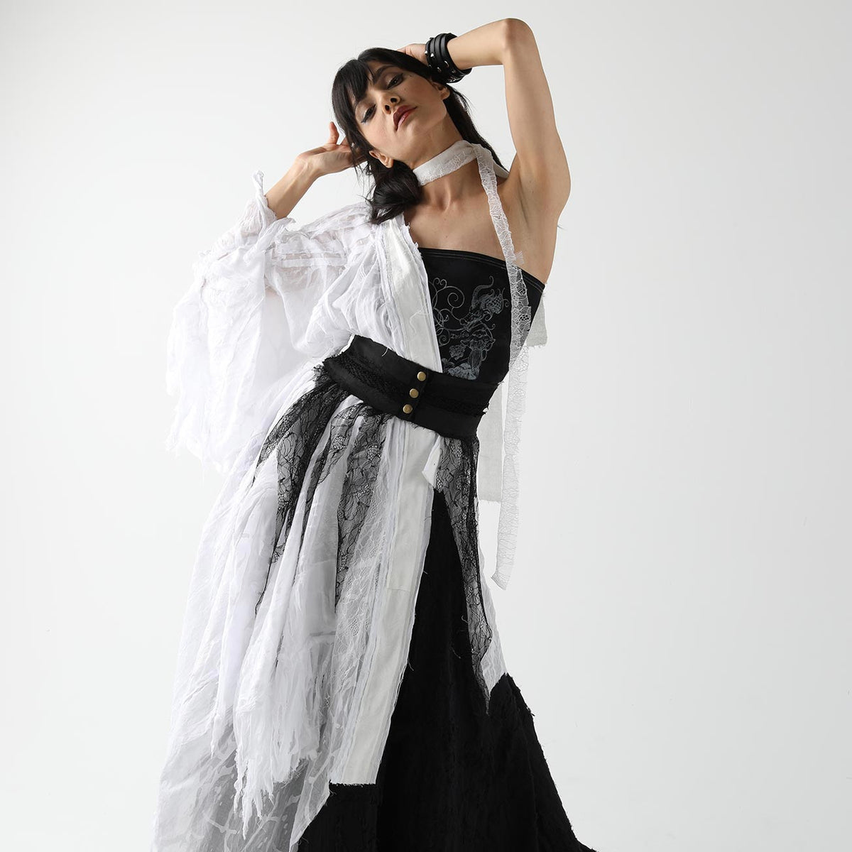 Gauze Damage Yukata