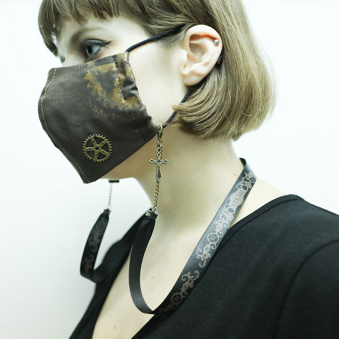 Steampunk MASK STRAP