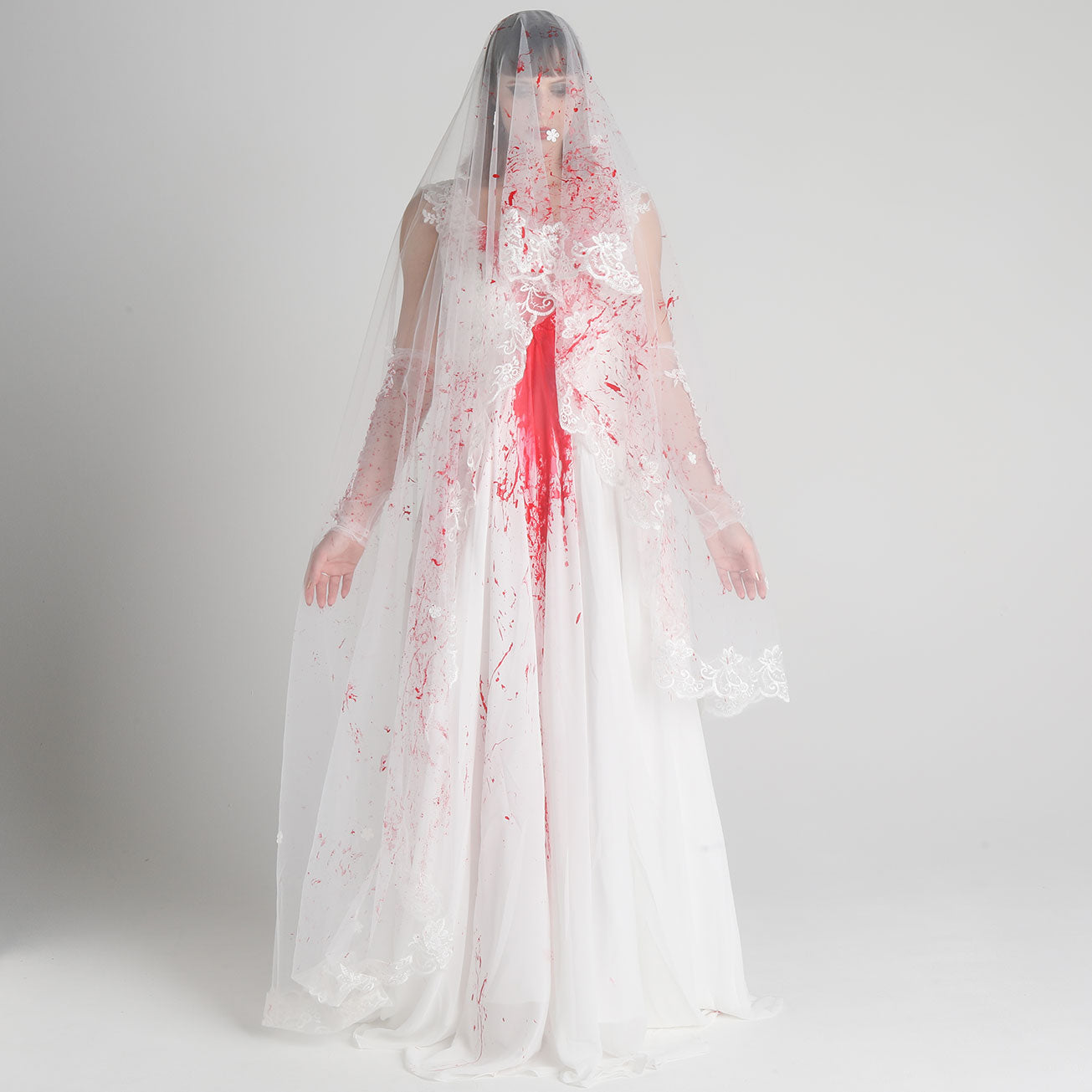 Blood Wedding Long Veil