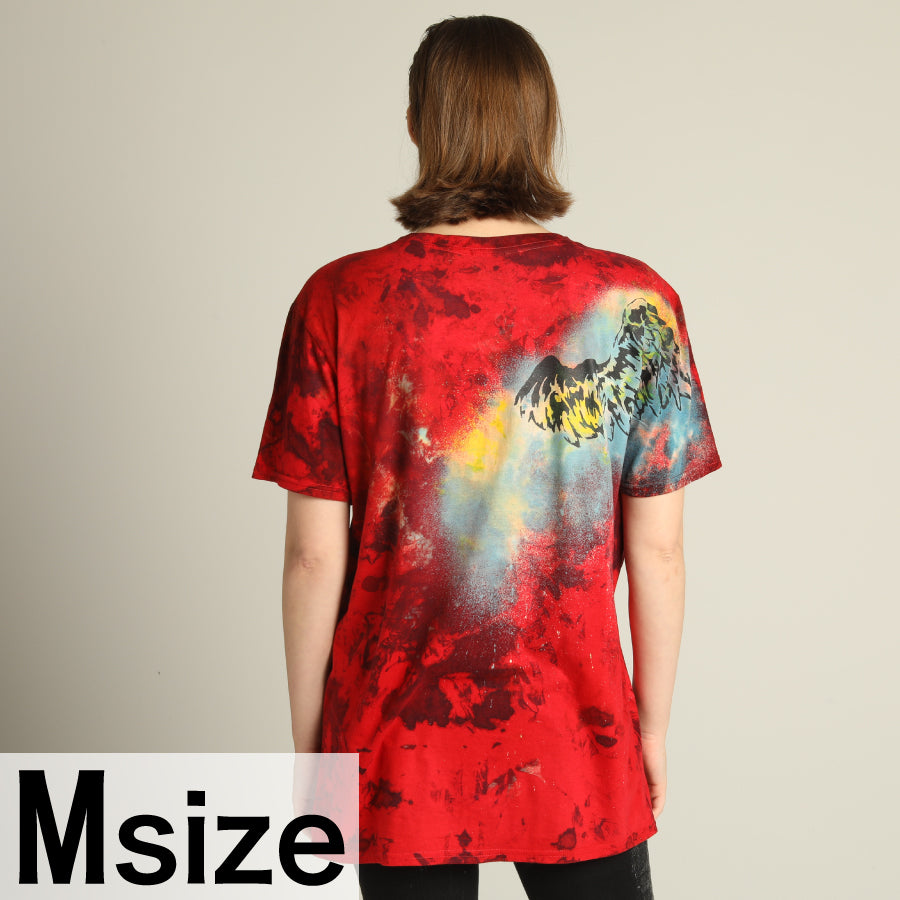 一个有翼天使染料T-SH(3个尺寸)