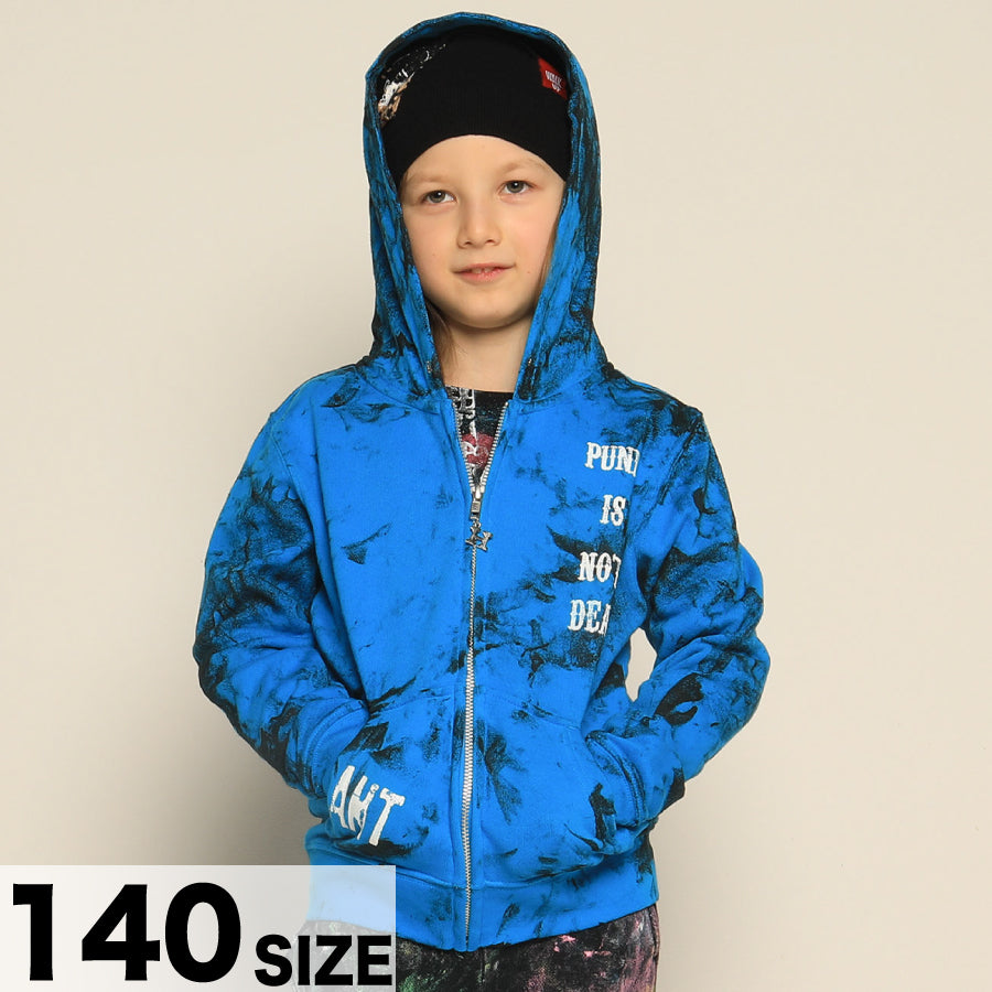 无政府状态崩溃的头骨连帽衫(3个尺寸)