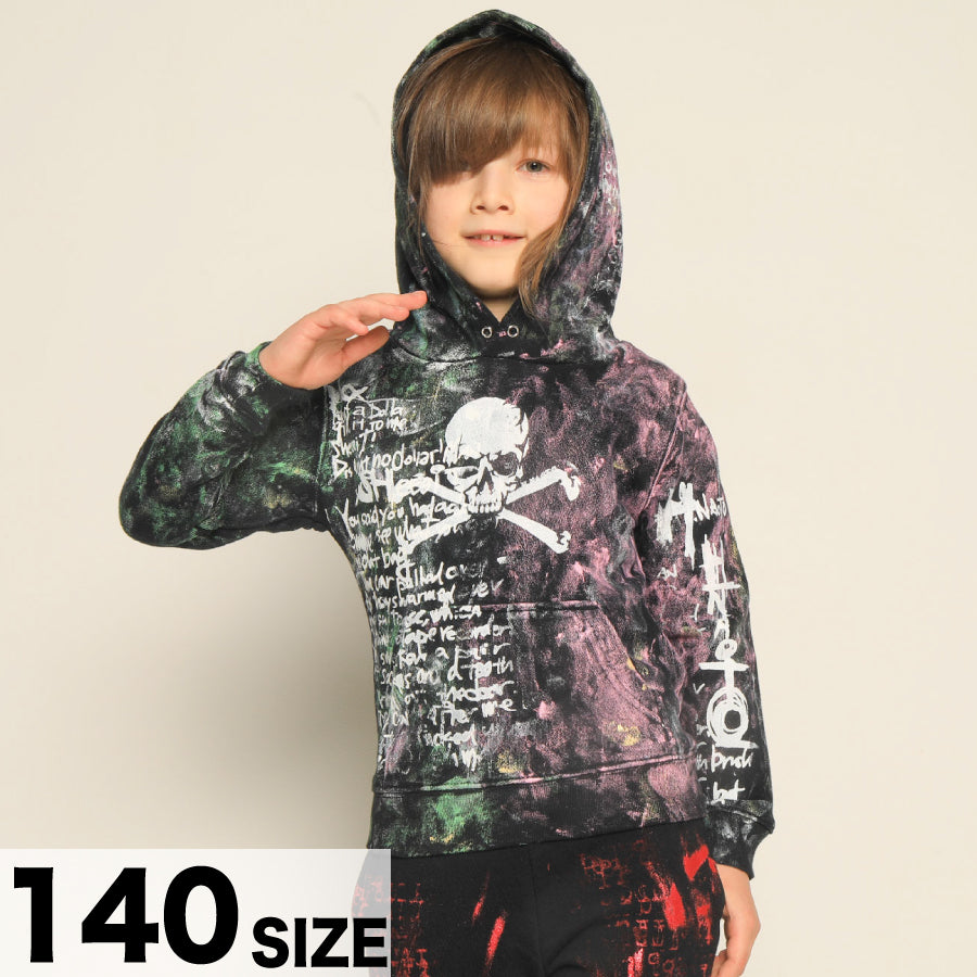 ANARCHY CRASH PAINT HOODIE (3 sizes)