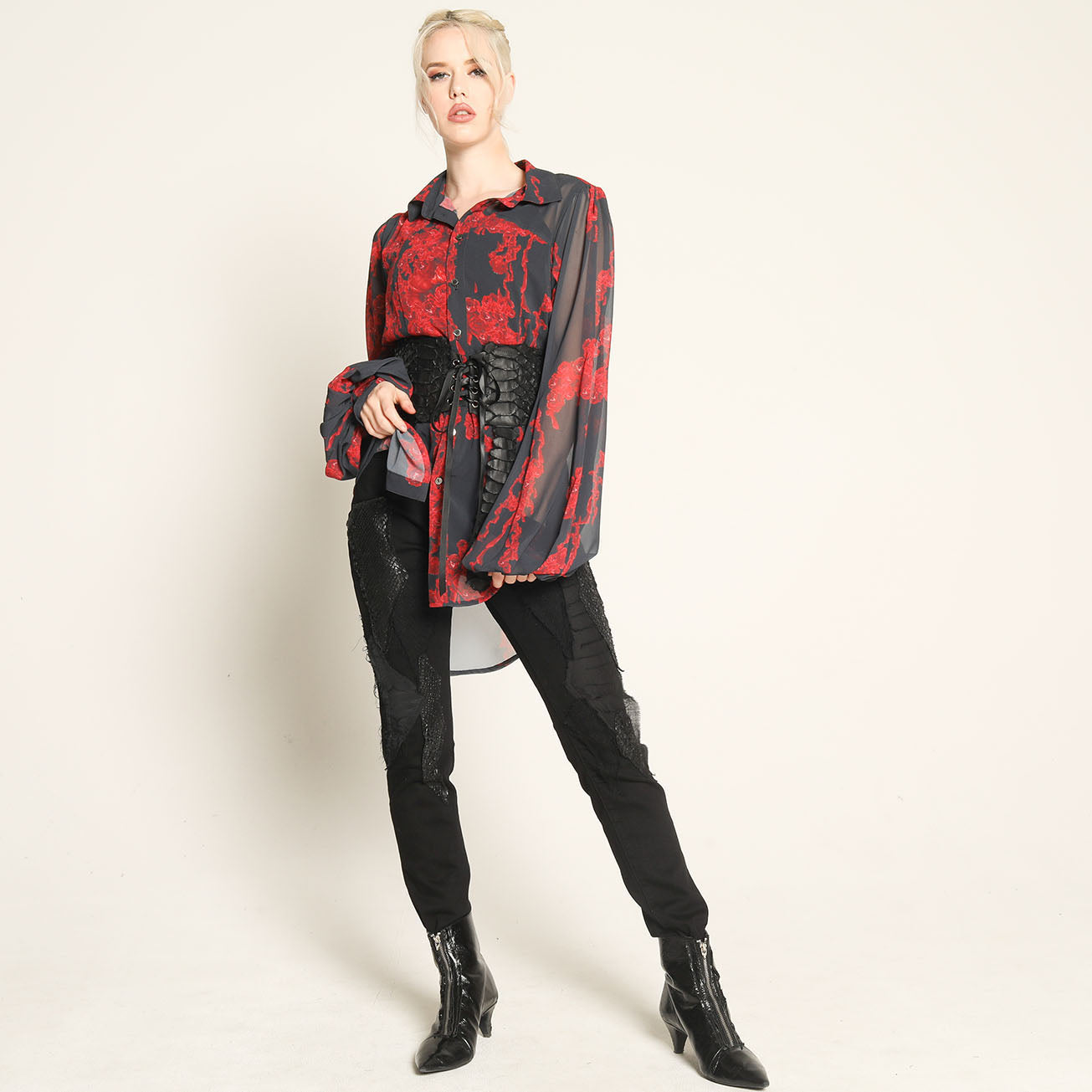 BLOODY ROSE BLOUSE