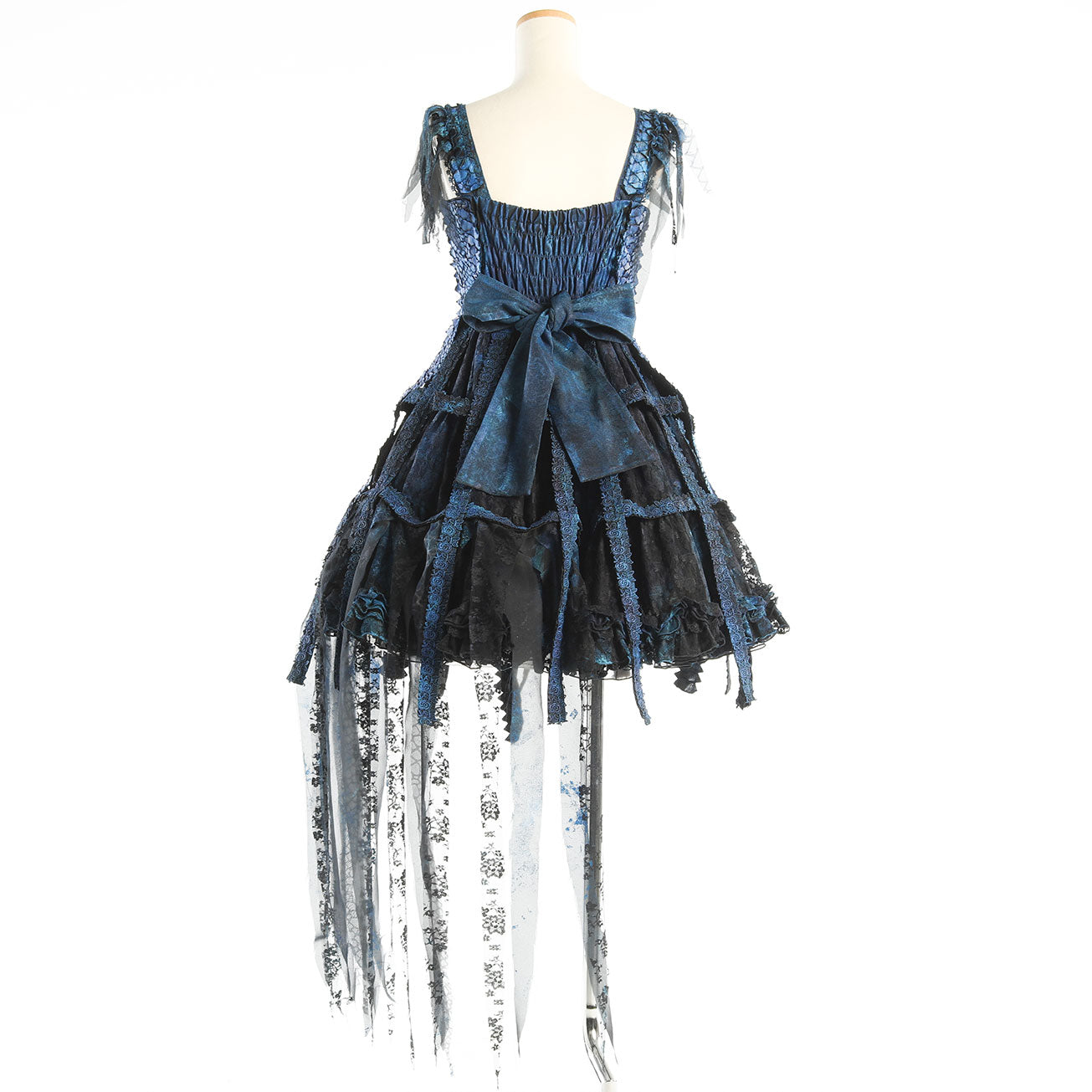 Blue Dragon Bird Cage Dress (2sizes)