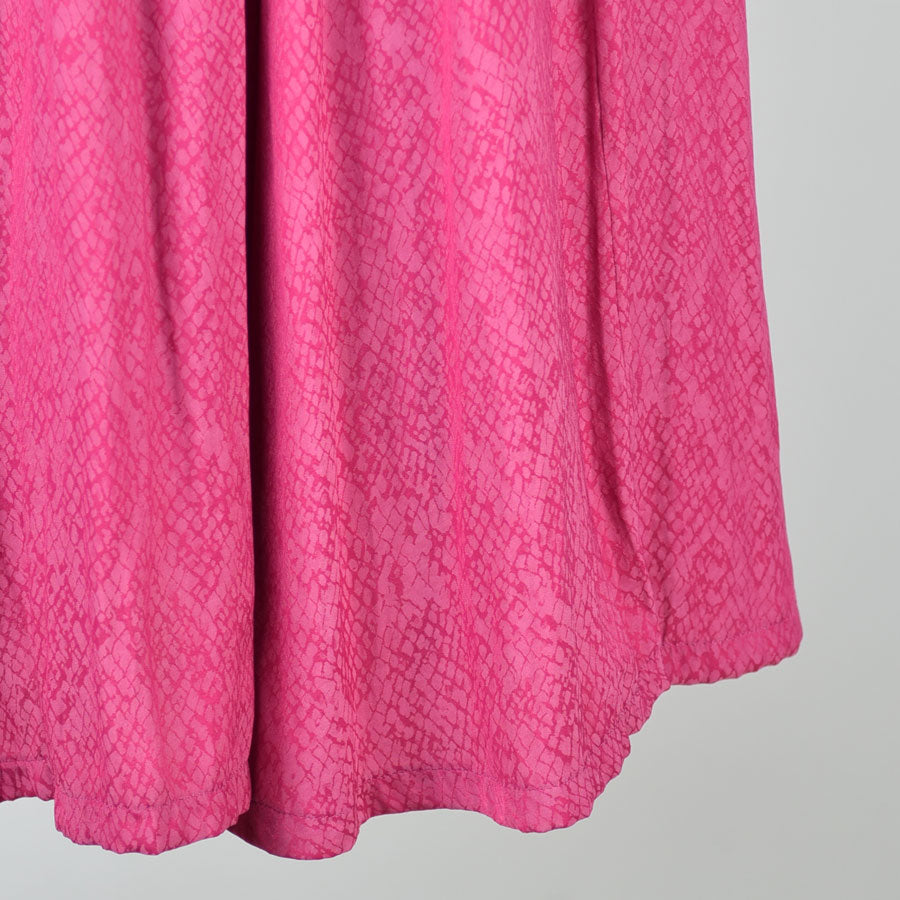 Snake JACQUARD FLARED SKIRT