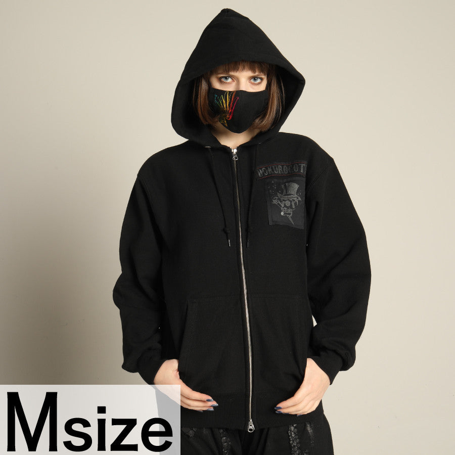 DOKUROGOTH ZIPPER HOODIE No.003 (3サイズ)