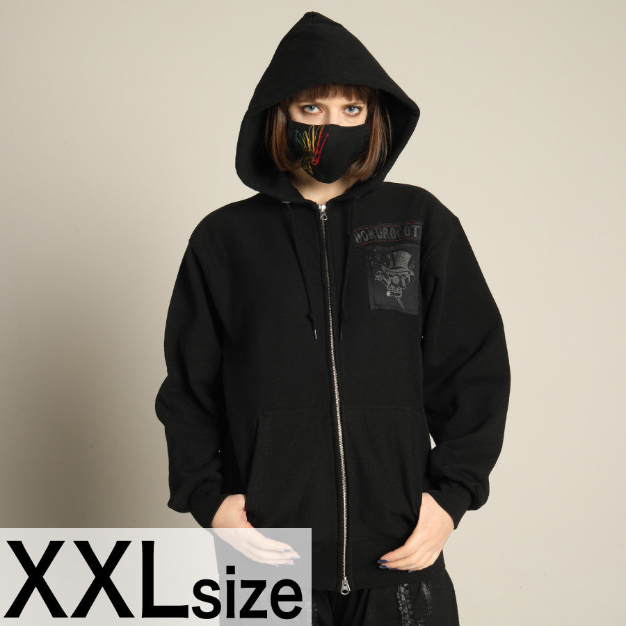 DOKUROGOTH ZIPPER HOODIE No.003 (3サイズ)