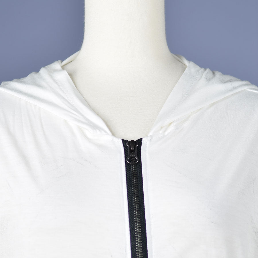 Angel's Feather short hoodie