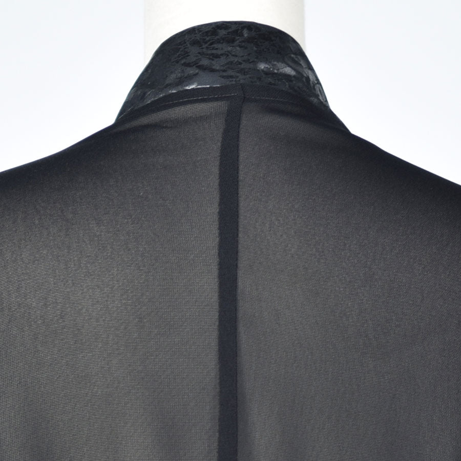 Snake Collar Drape Kimono