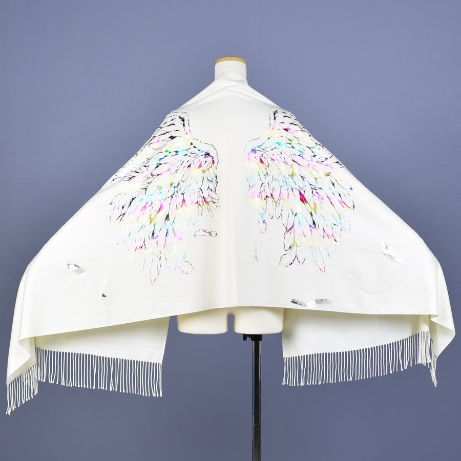 Angel wing Rainbow Stole