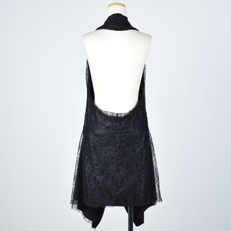 Lace Flare Gilet