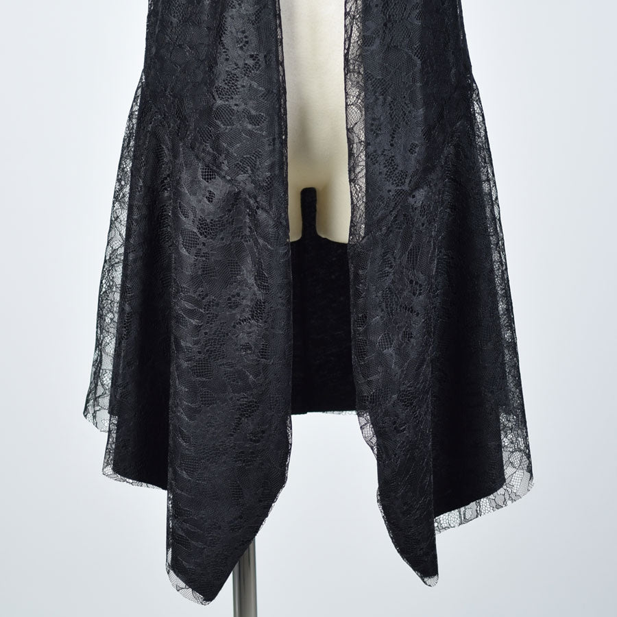Lace Flare Gilet
