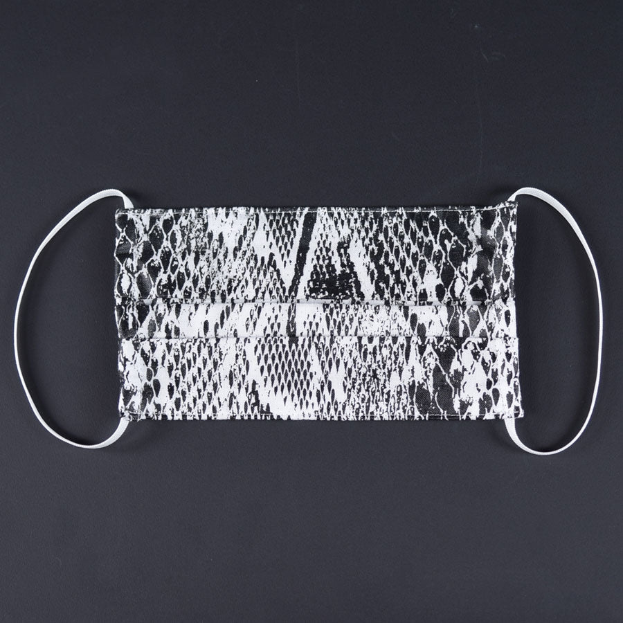 Holy White Snake Mask Wear