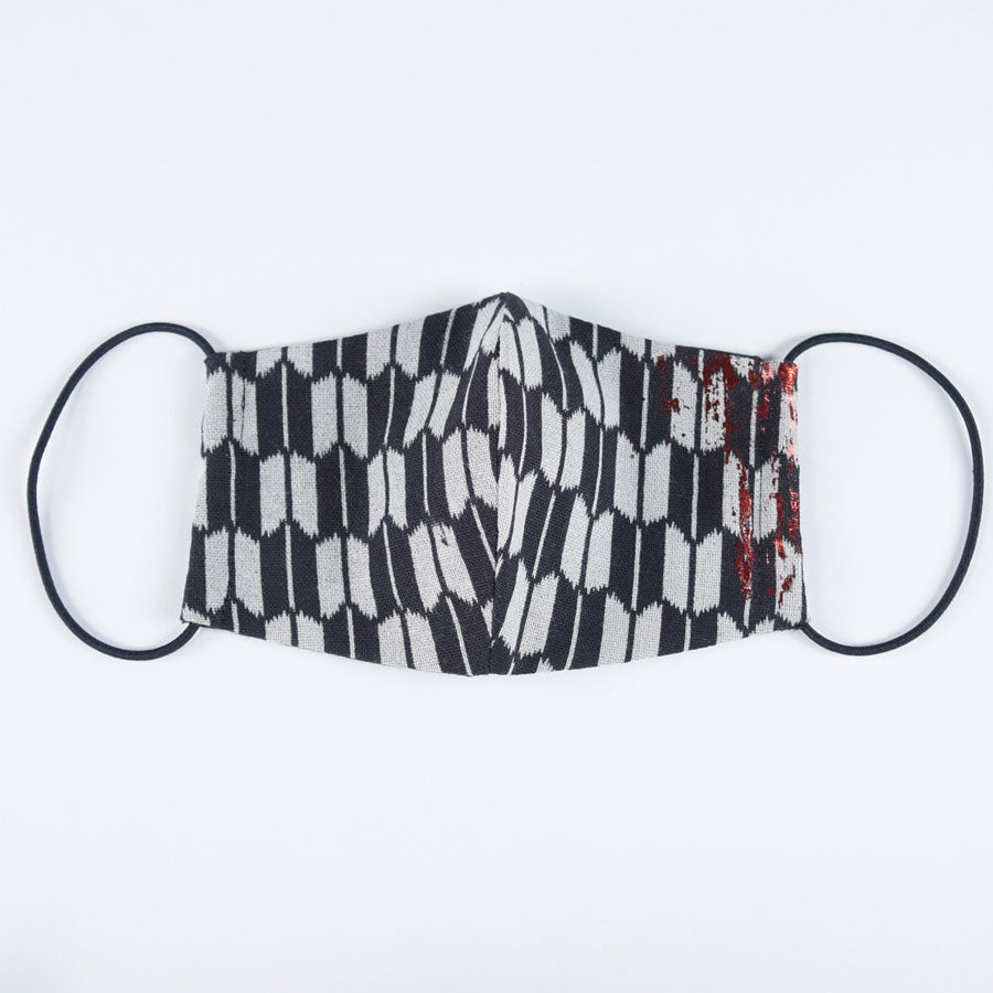 Bow Japanese pattern Mask Wear