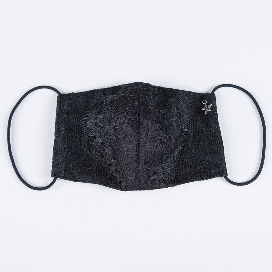 Lace Star Charm Mask Wear
