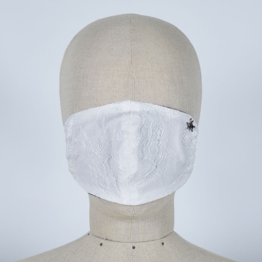 Lace Star Charm Mask Wear