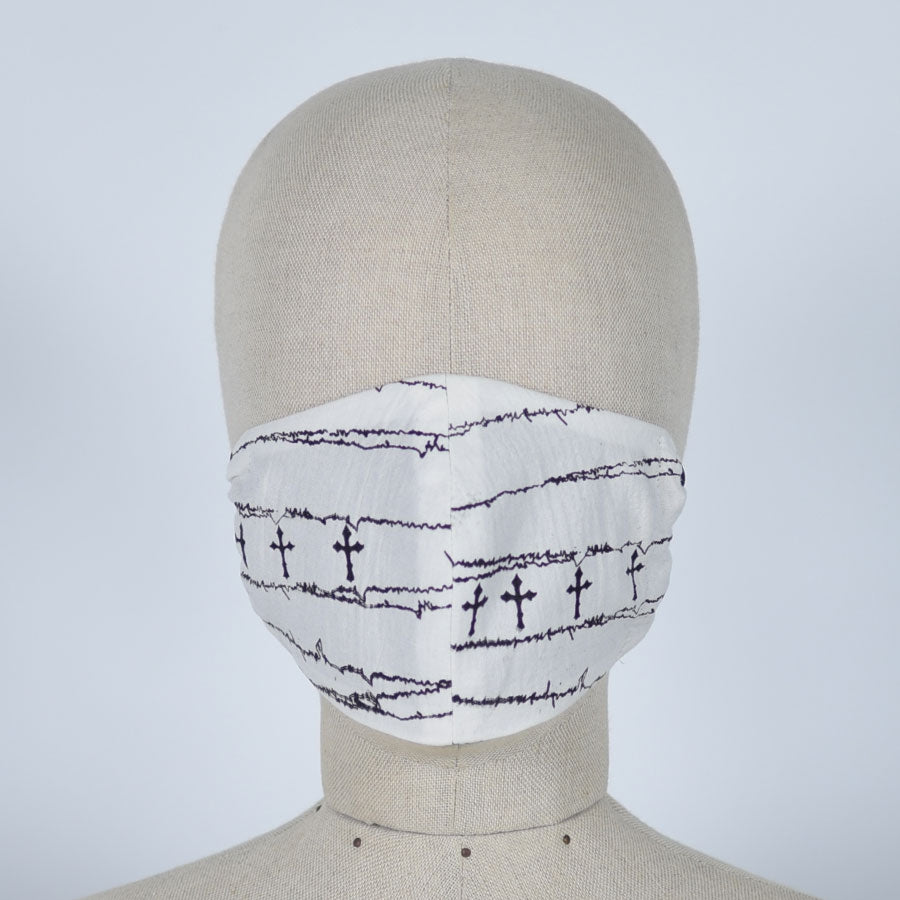 Bandage Print Mask Wear