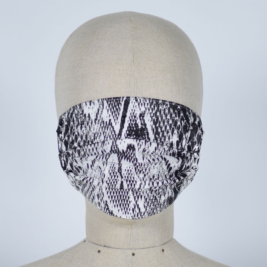 Holy White Snake Mask Wear