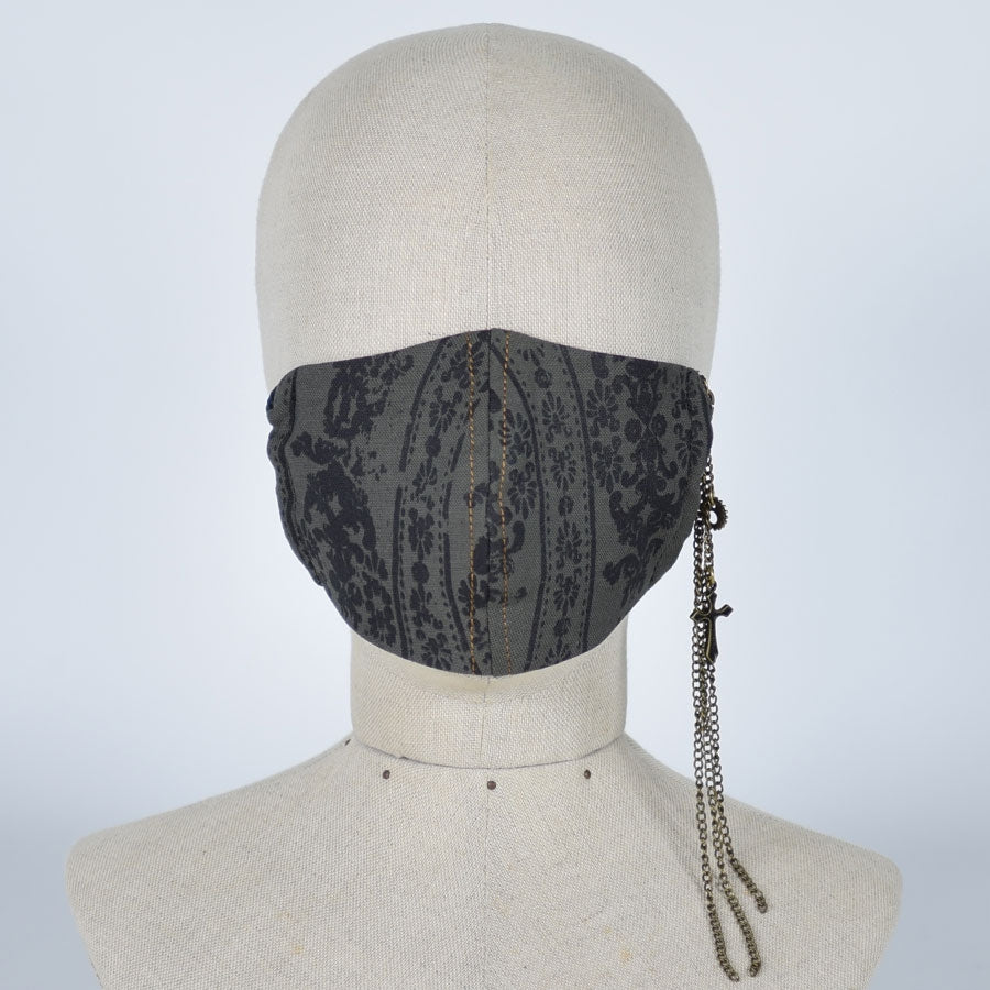 Steampunk Chain Mask Wear / L