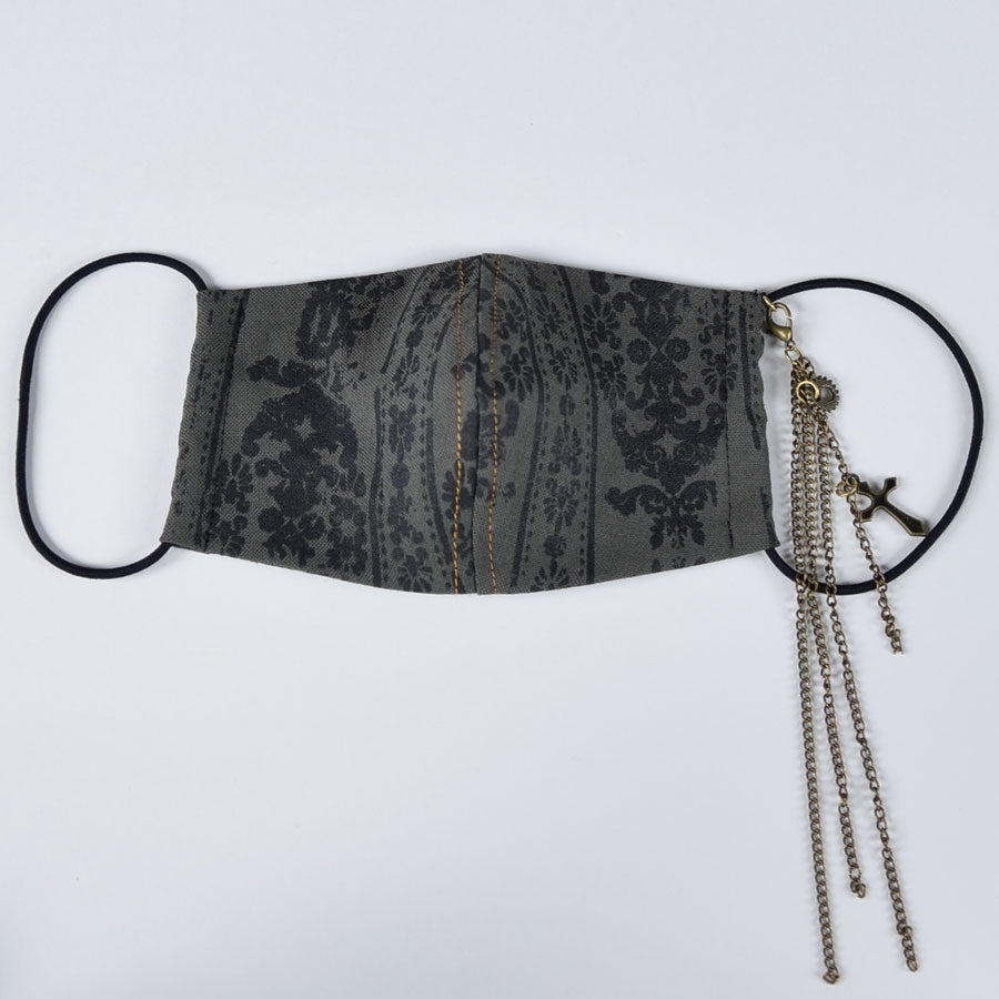 Steampunk Chain Mask Wear / L