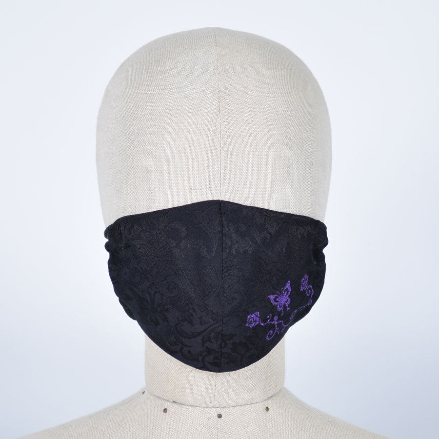 Butterfly and Rose Mask Wear / M