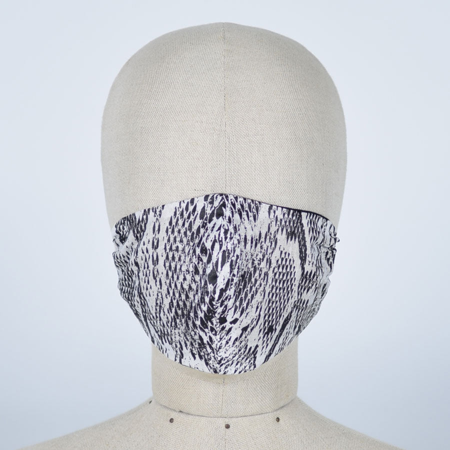 Holy White Snake Mask Wear