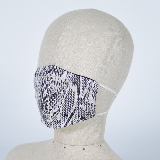 Holy White Snake Mask Wear