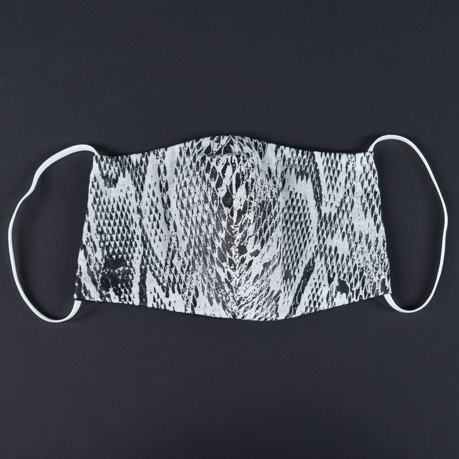 Holy White Snake Mask Wear