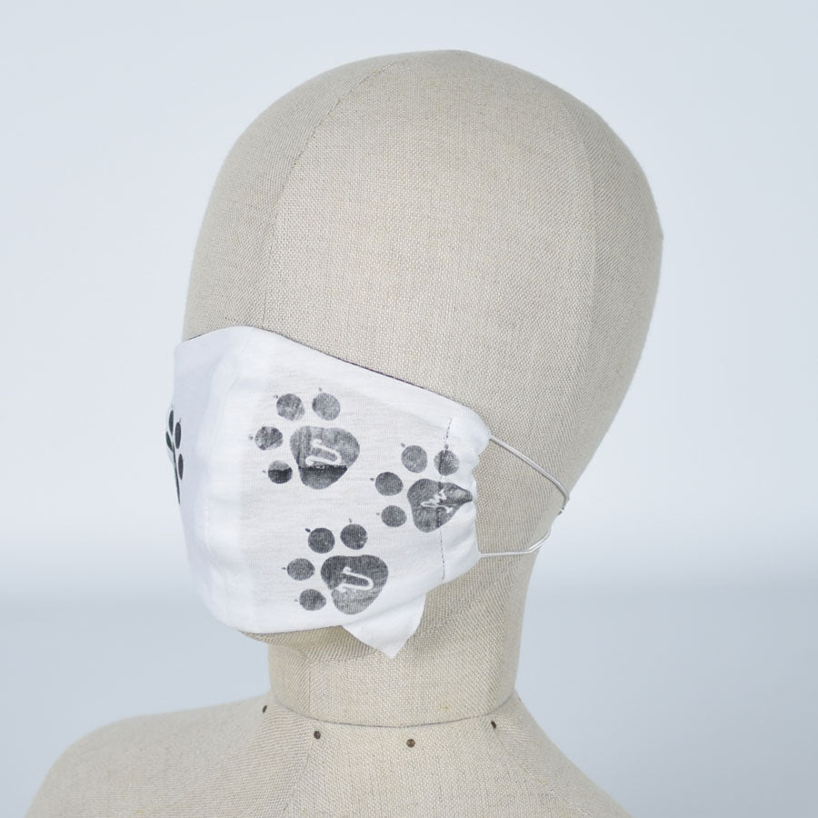 Cat footprint cat ear mask Wear / M