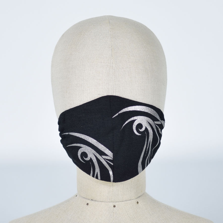 Silver tribal maskwear / L