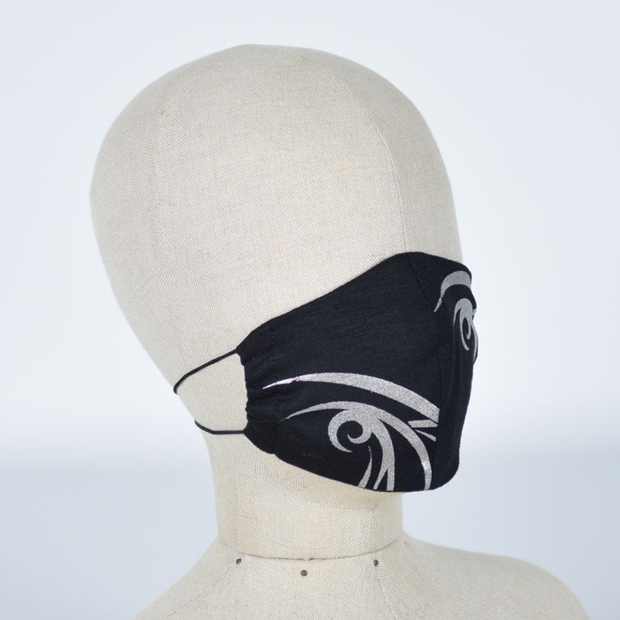 Silver tribal maskwear / L