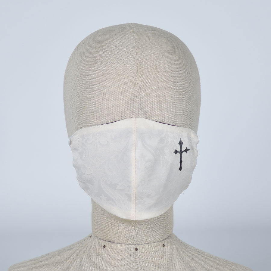Gothic Pattern Cross Mask Wear / L
