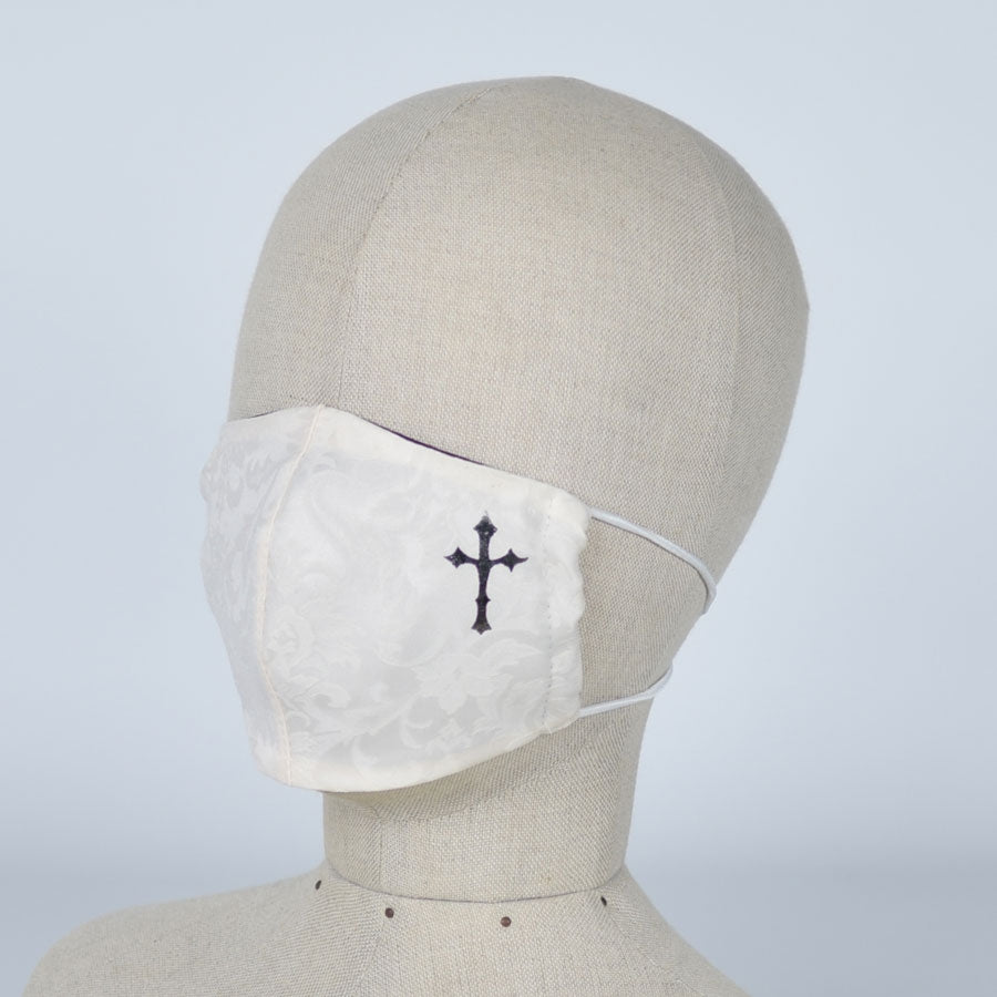 Gothic Pattern Cross Mask Wear / L