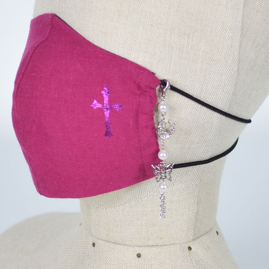 Crown and Butterfly Pearl Maccessory