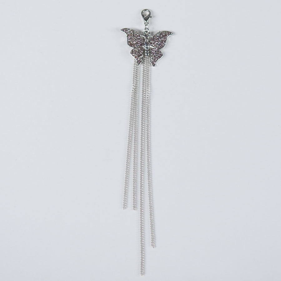 Rhinestone Butterfly chain Maccessory