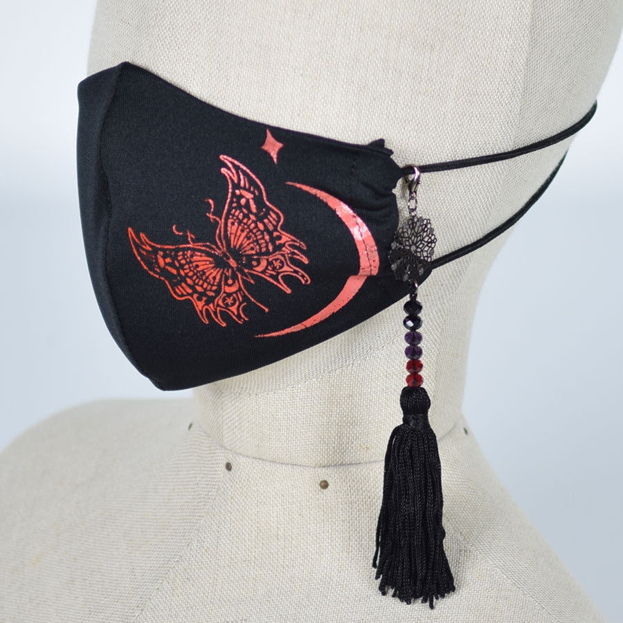 Black Red Tassel MACCESSORY