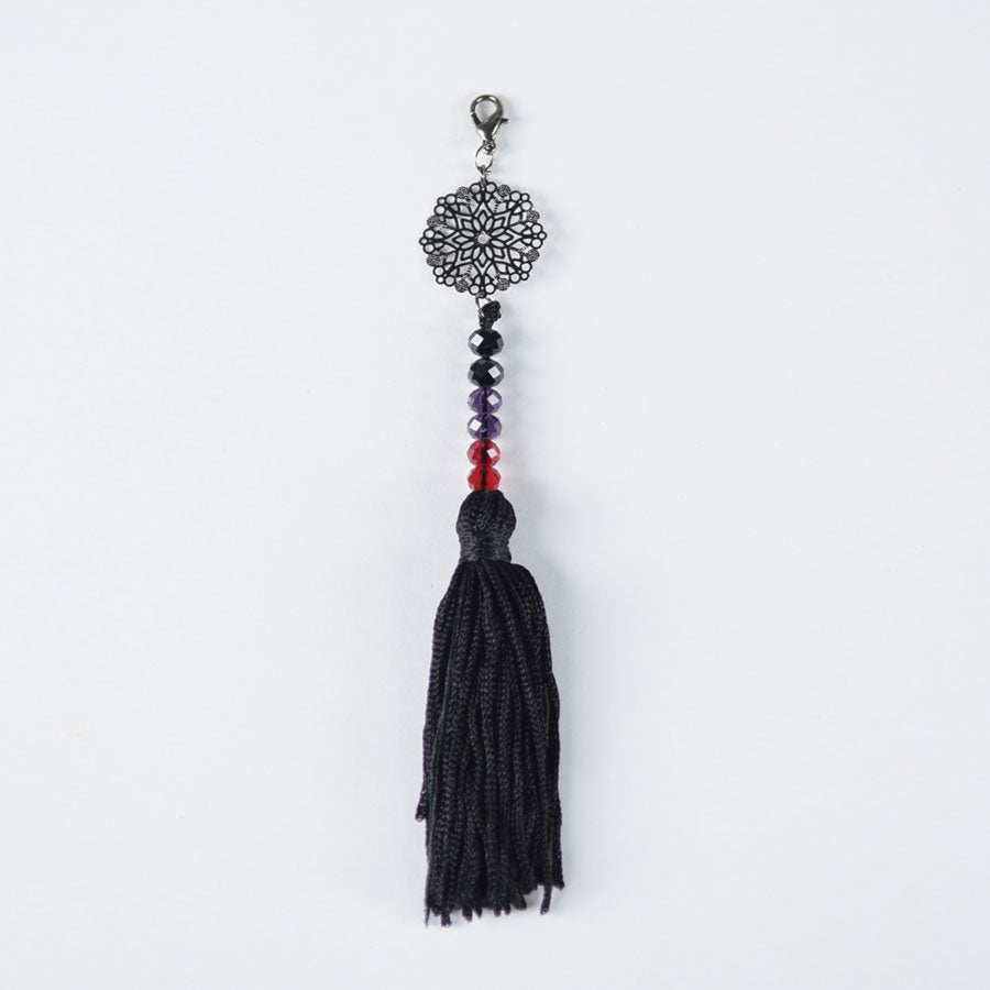Black Red Tassel MACCESSORY