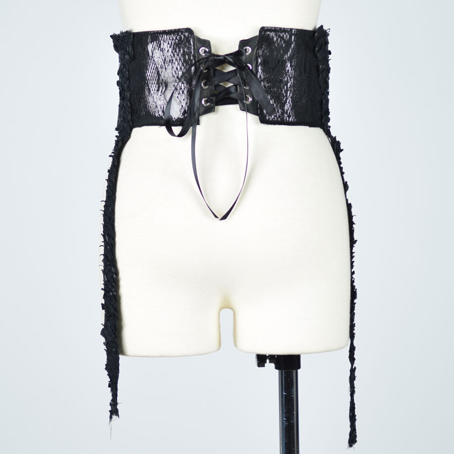 DRAGON LEATHER SNAKE SKIN CORSET