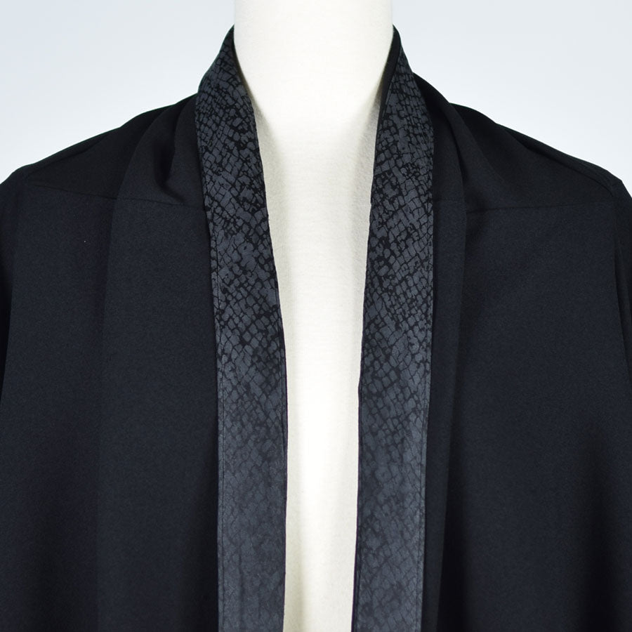 Snake drape kimono cardigan