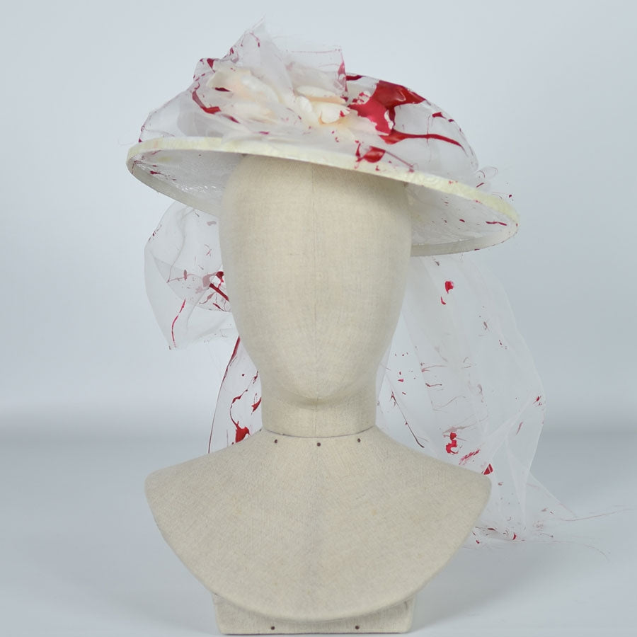 Bloody Mermaid Long Train Wedding Dress