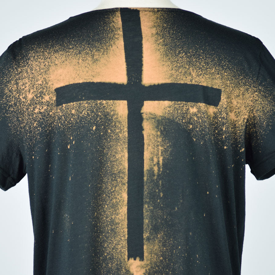 Skull Cross Bleach V-neck T-SH