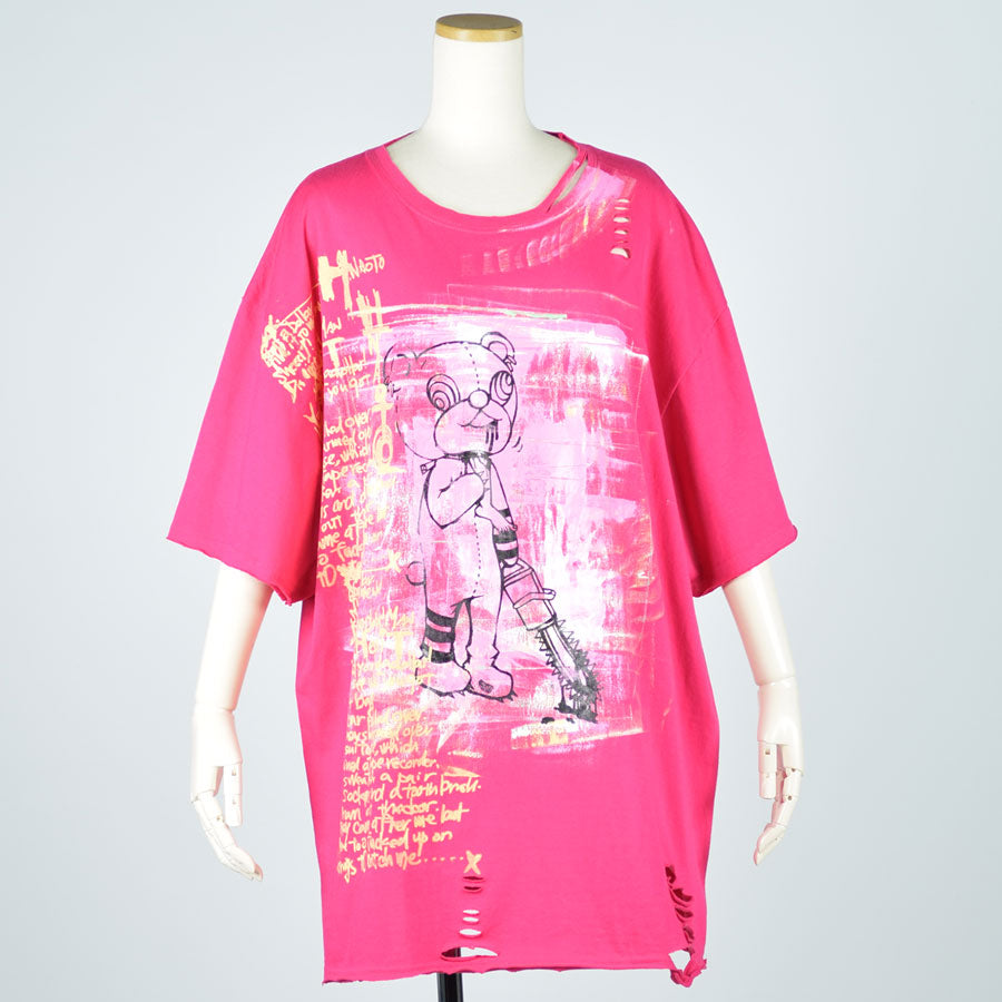 Kumata-San Passion Pink Big-T